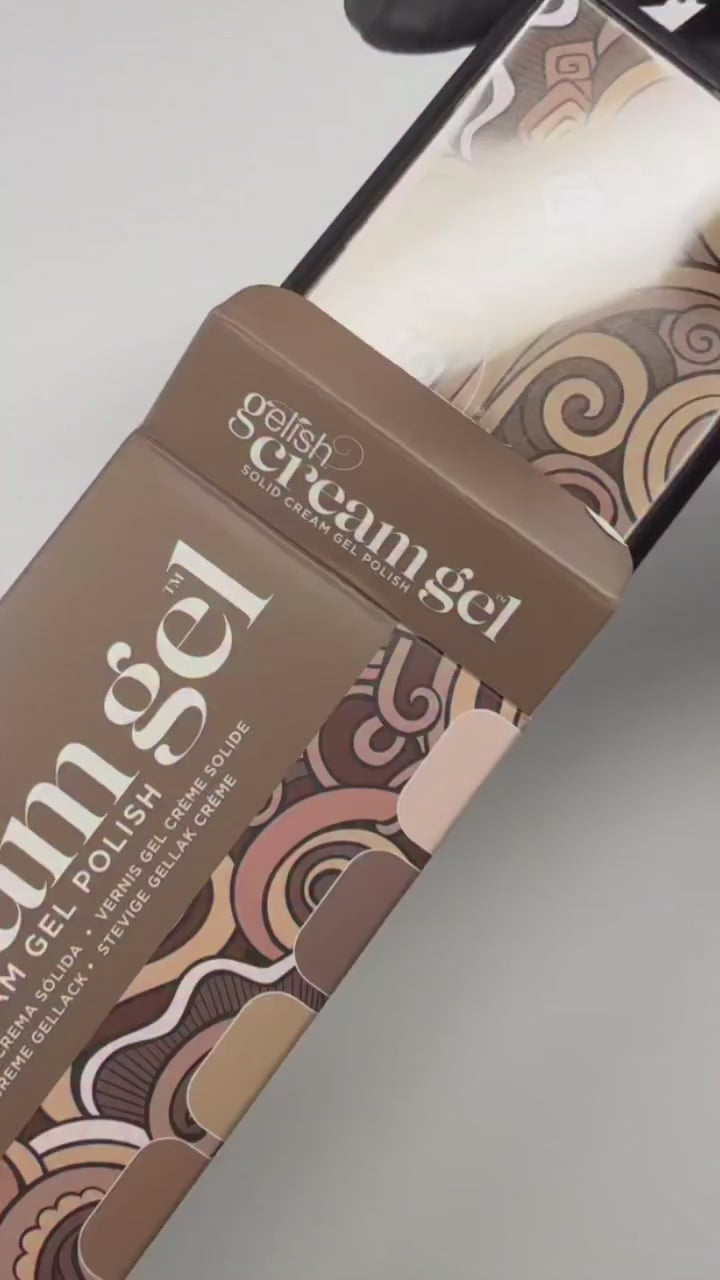 Gelish Cream Gel Palette Neutrally Nude swatch video