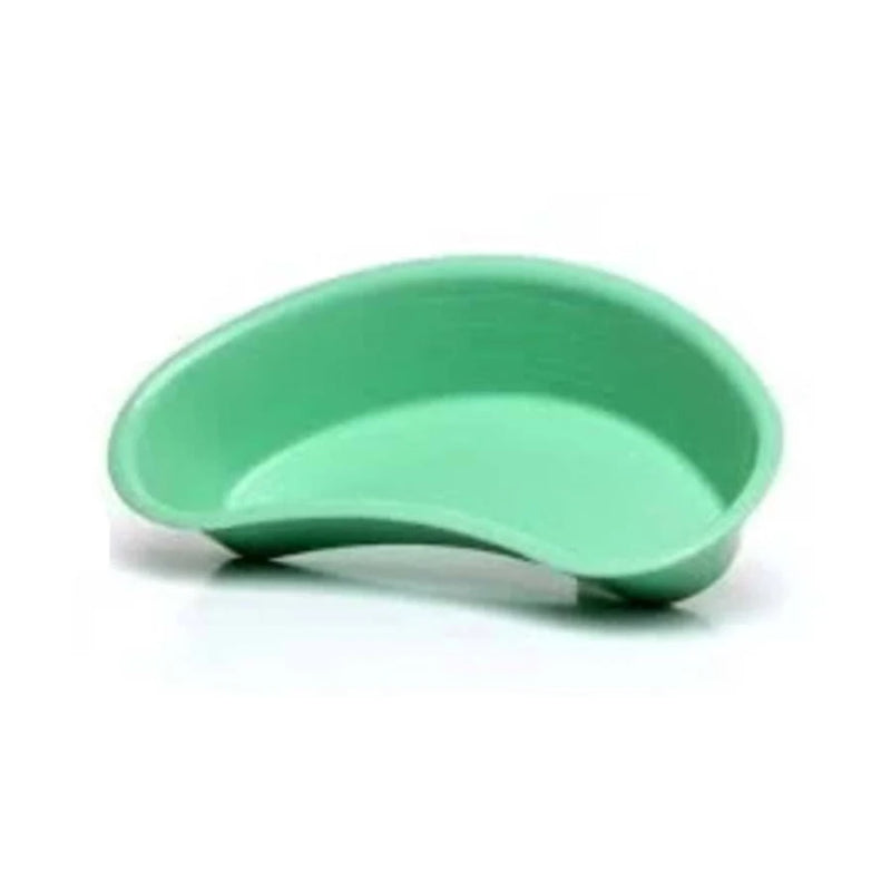 Green professional kidney dish for beauty treatments, lash lift services, brow lamination and salon use