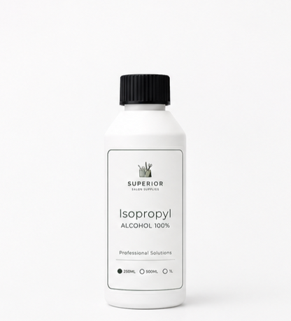 Superior Salon Supplies Isopropyl Alcohol 250ml professional salon solution bottle