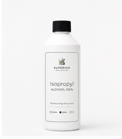 Superior Salon Supplies Isopropyl Alcohol 500ml professional salon solution bottle