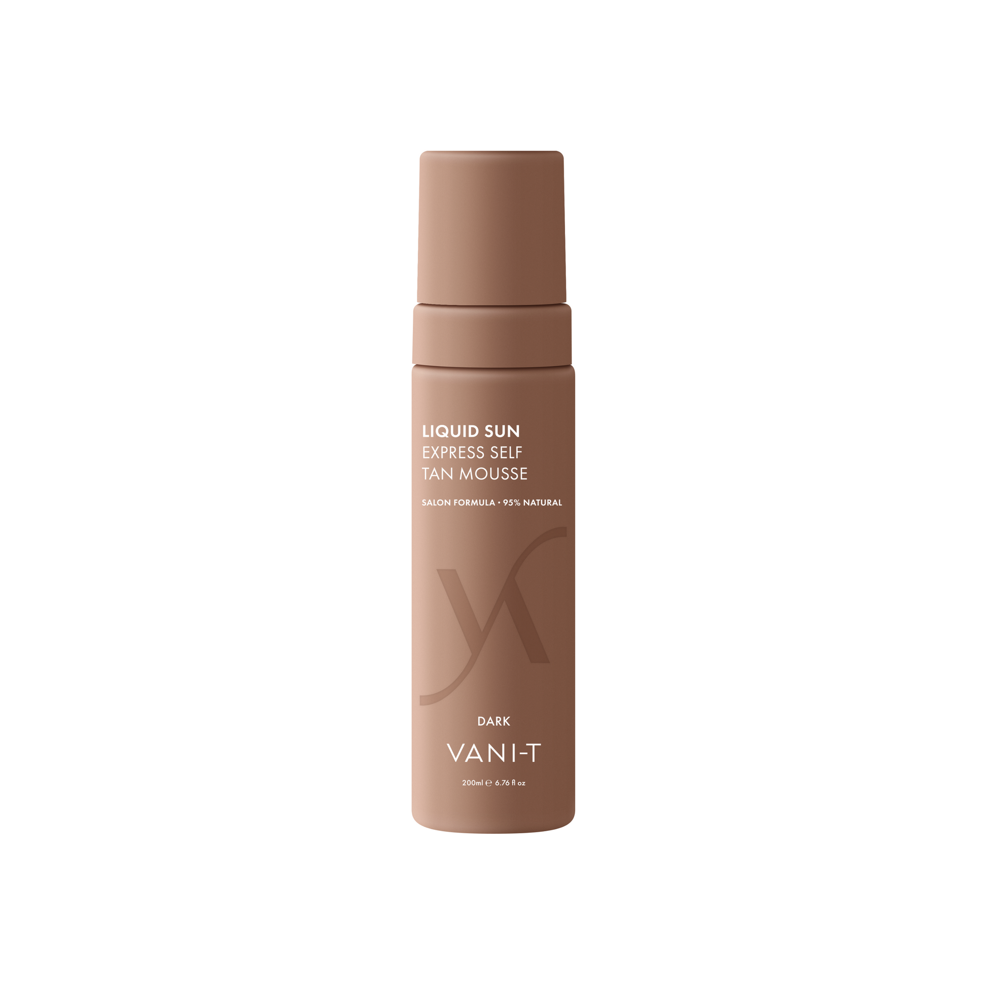 Vani-T Liquid Sun express self tan mousse dark 200ml professional tanning mousse