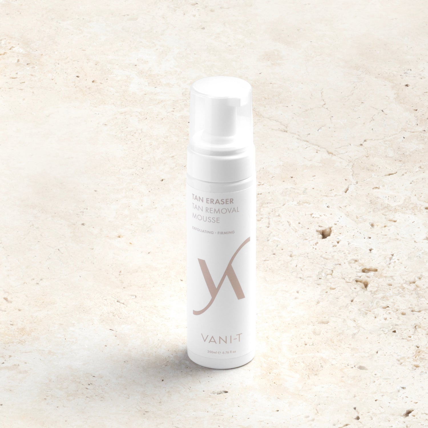 Vani-T Tan Eraser mousse tan remover 200ml exfoliating tanning prep product
