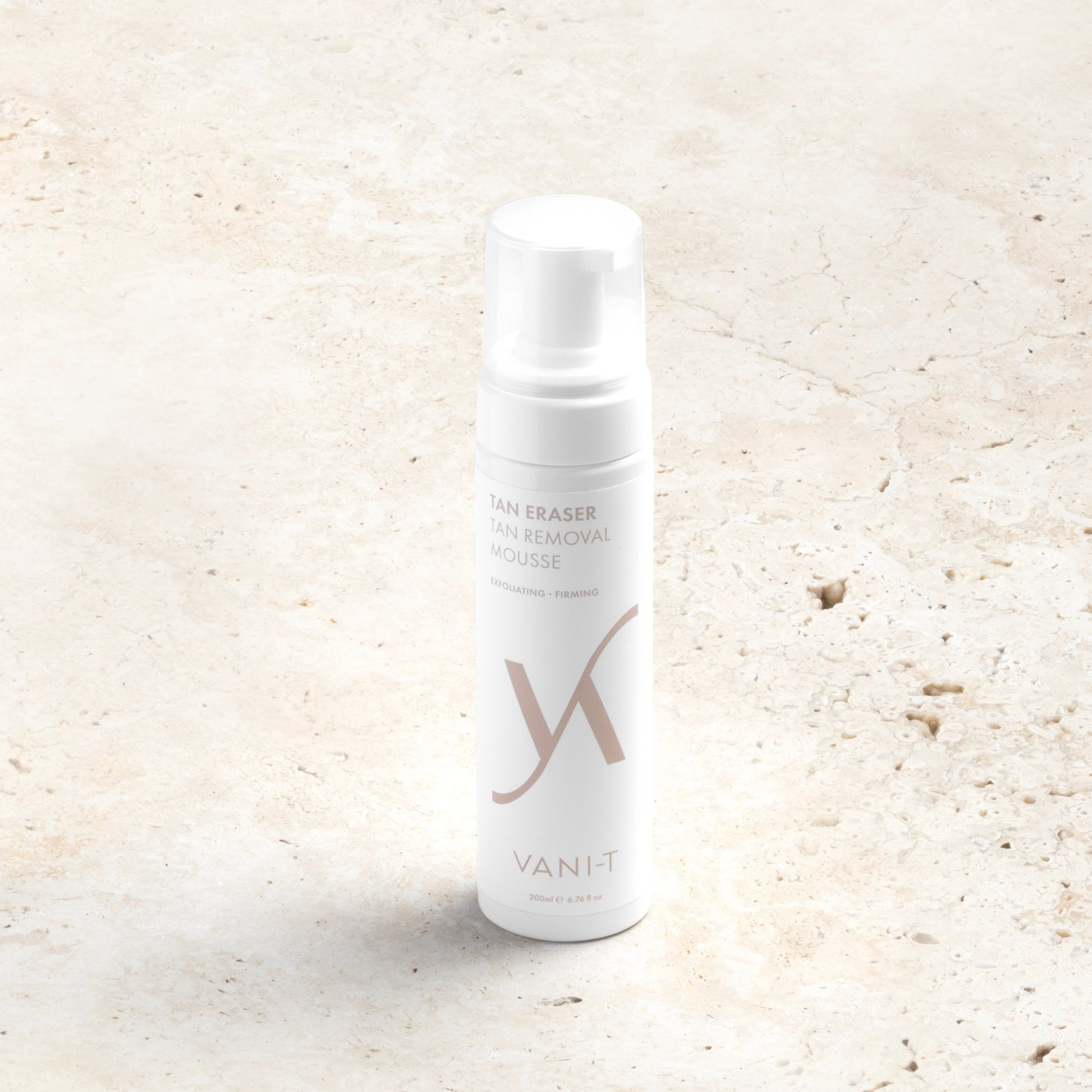 Vani-T Tan Eraser mousse tan remover 200ml exfoliating tanning prep product