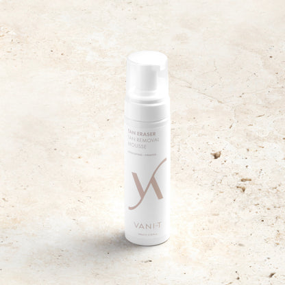 Vani-T Tan Eraser mousse tan remover 200ml exfoliating tanning prep product